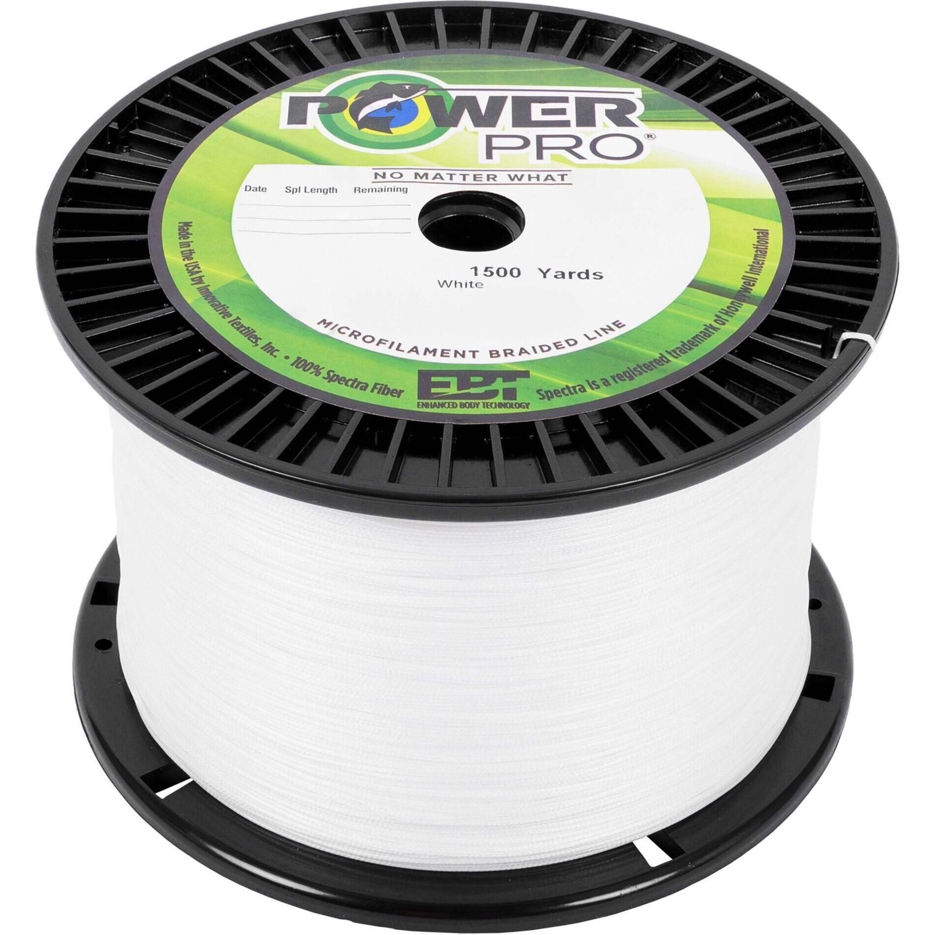 Power Pro 21100151500W Spectra Braided Fishing Line 15LB 1500Yd White Power Pro 21100151500W Spectra Braided Fishing Line 15LB 1500Yd White
