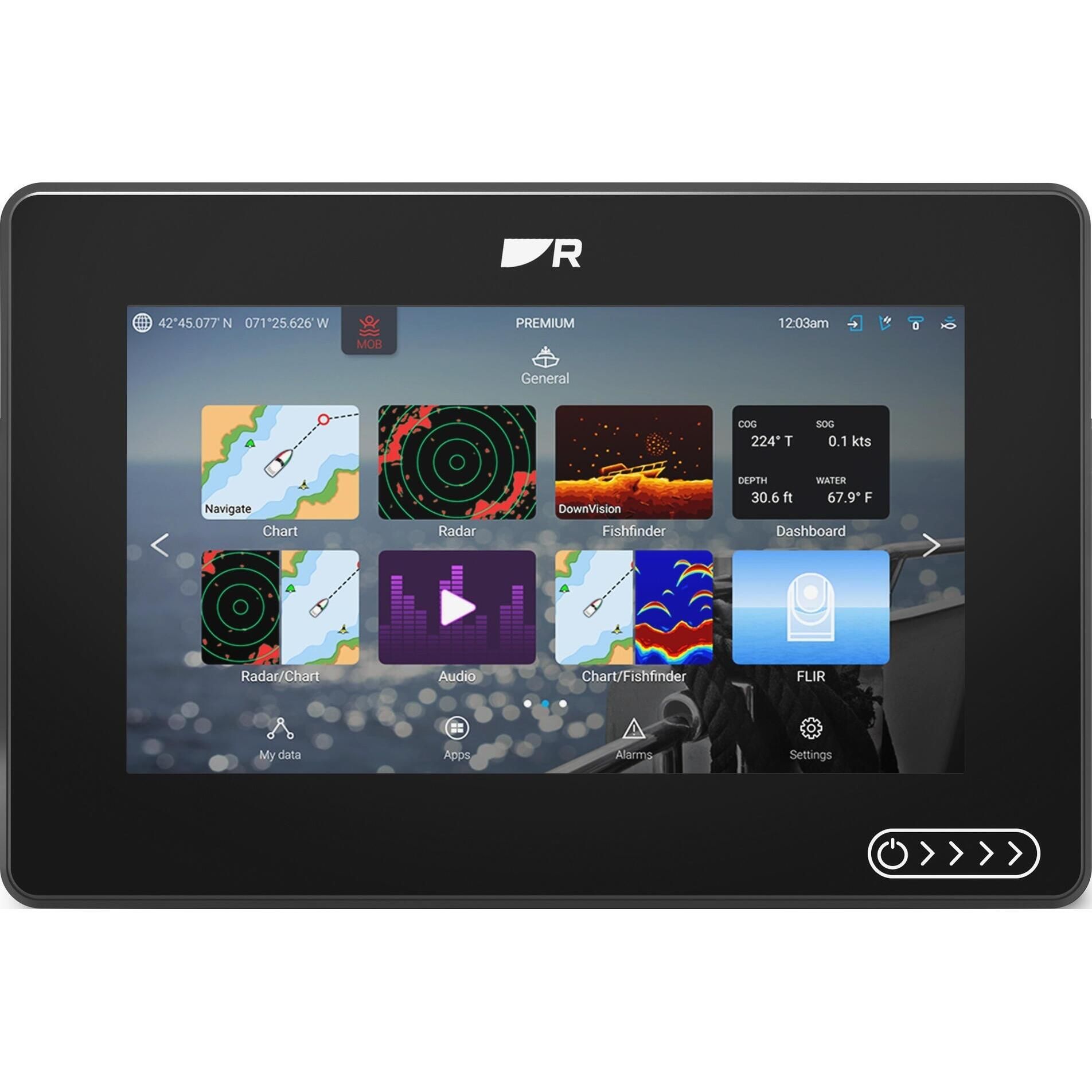 Raymarine Axiom 2 7 MFD Chartplotter with RealVision 3D Sonar