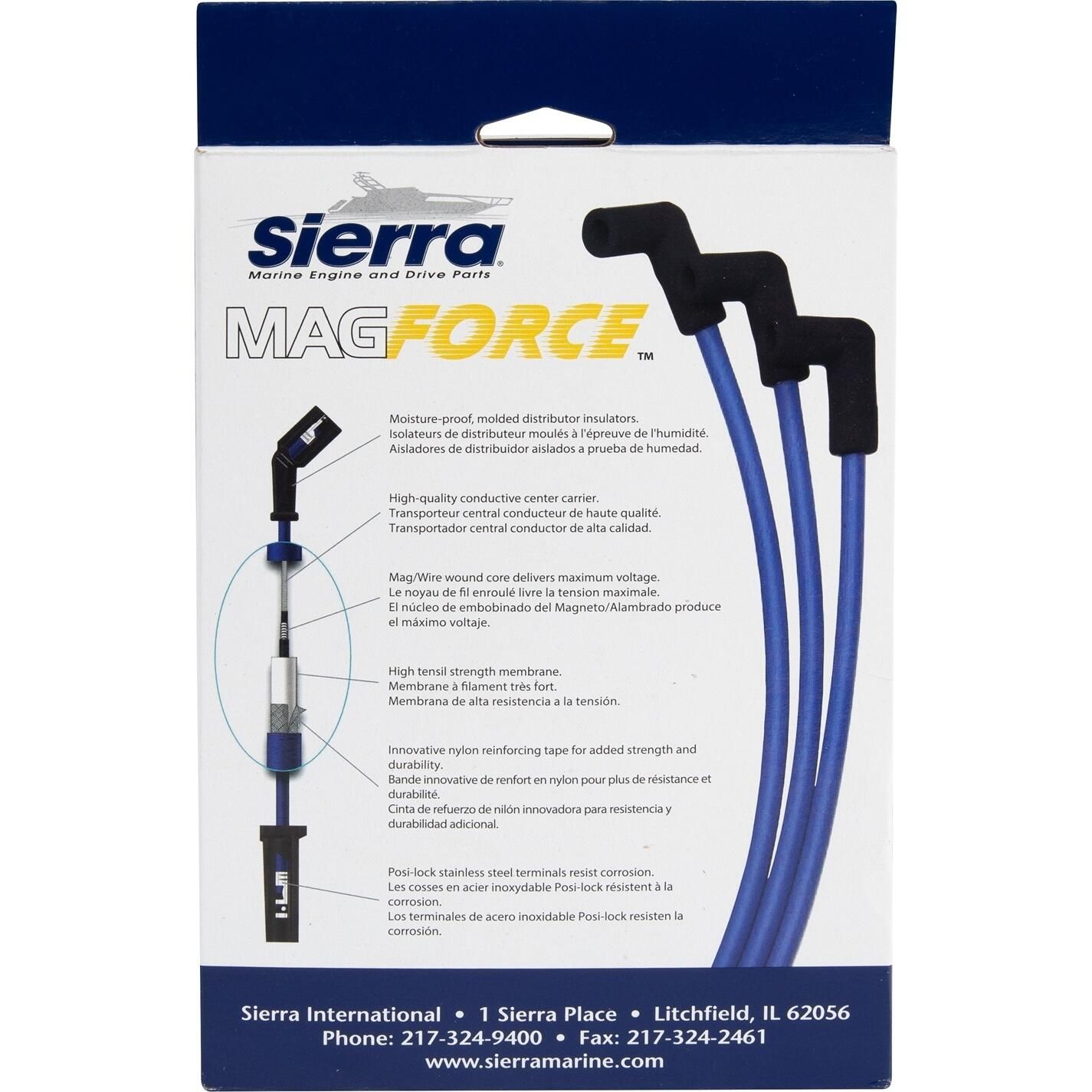 Sierra Mercruiser Spark Plug Wire Set - 18-8829-1 | Defender Marine