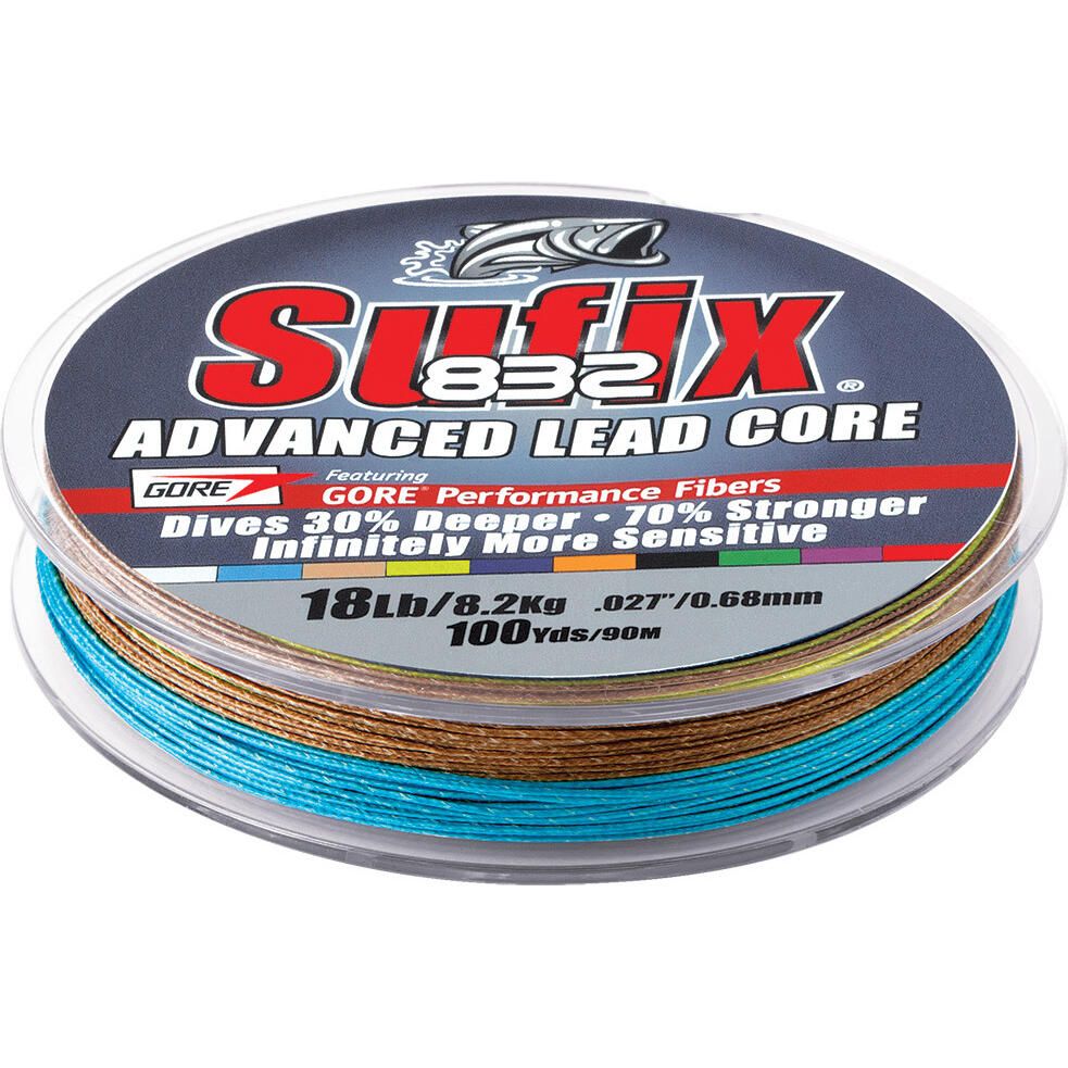 Sufix 832 Advanced Lead Core Fishing Line | Defender Marine