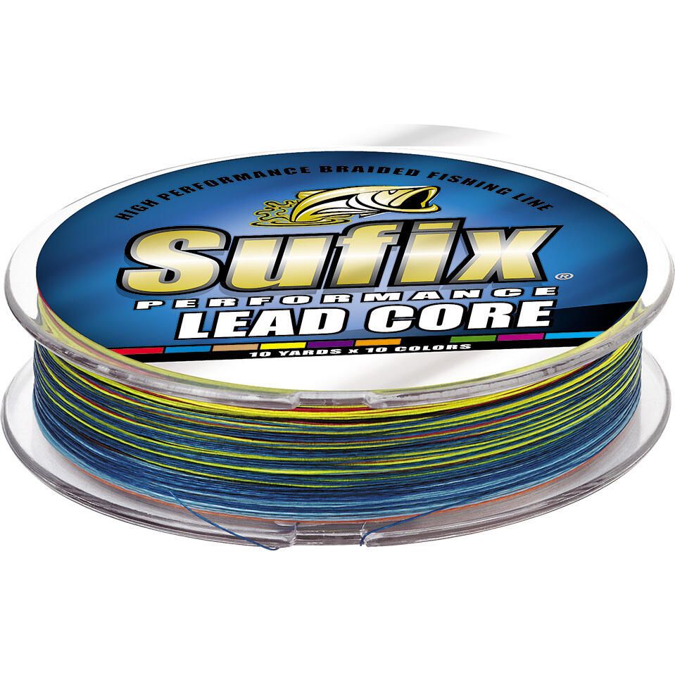 Sufix Performance Lead Core Fishing Line - 10-Color Metered