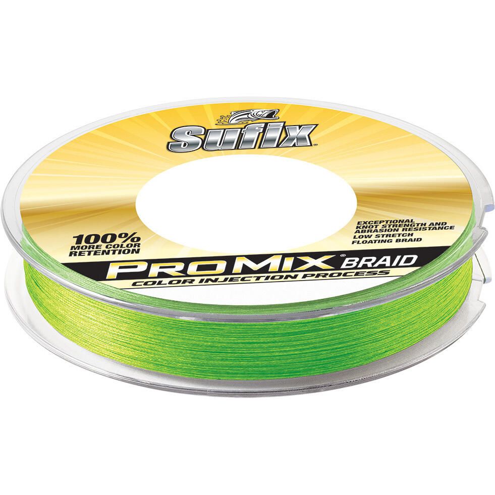 Sufix ProMix Braid - 10lb - Neon Lime - 300 yds Sufix ProMix Braid - 10lb - Neon Lime - 300 yds
