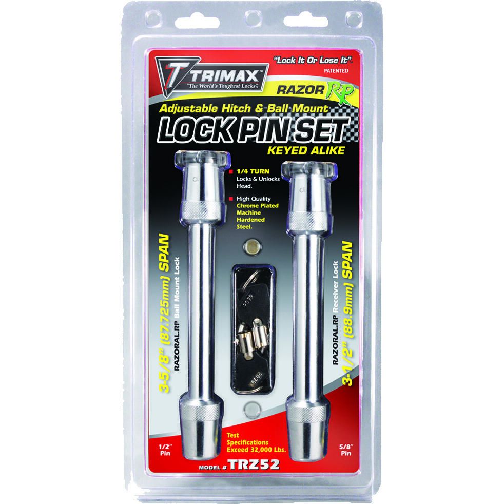 Trimax Razor-RP Locking Pin Set - TRZ52 | Defender Marine