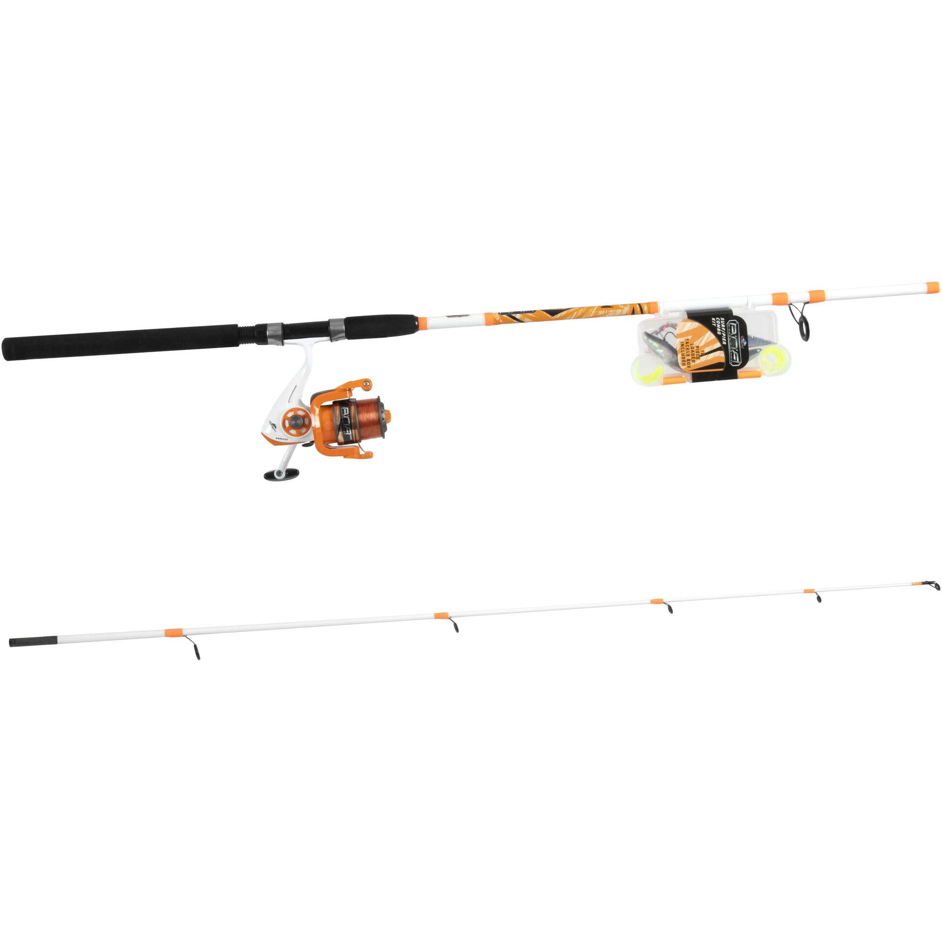 Tsunami Rigged'N Ready Surf/Pier Spinning Combo - 7' - TSRNR50