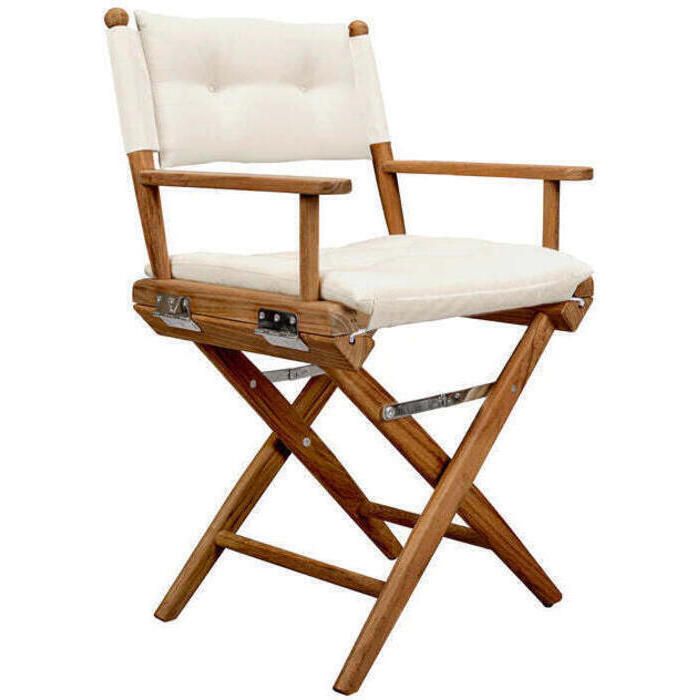 Whitecap Director's Chair with Cushions | Defender Marine