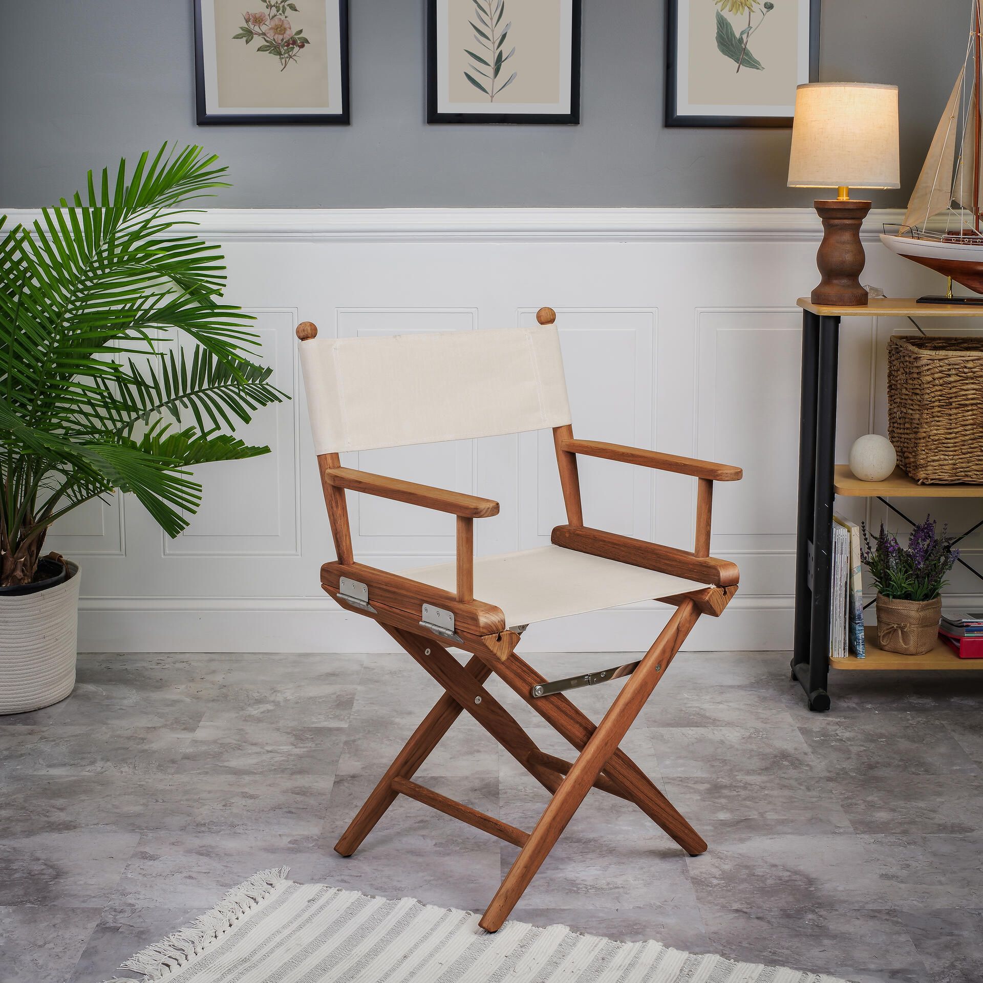 Whitecap Director's Chair with Seat Covers | Defender Marine