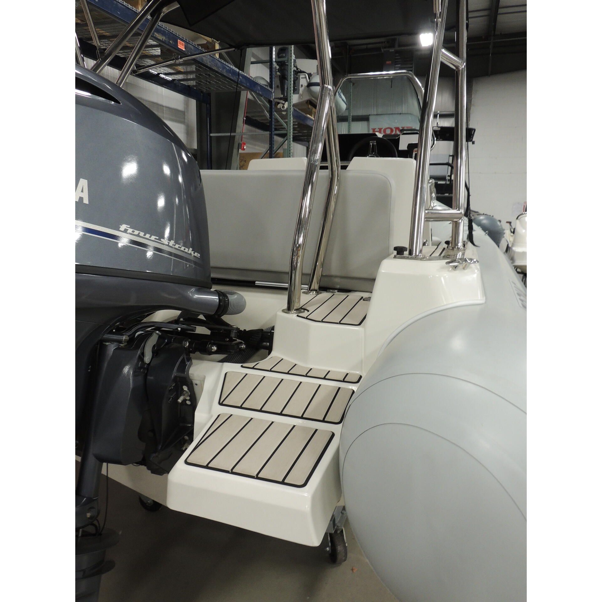 Zodiac Medline 5.8 Fiberglass RIB 19' Boat with Yamaha 115 HP