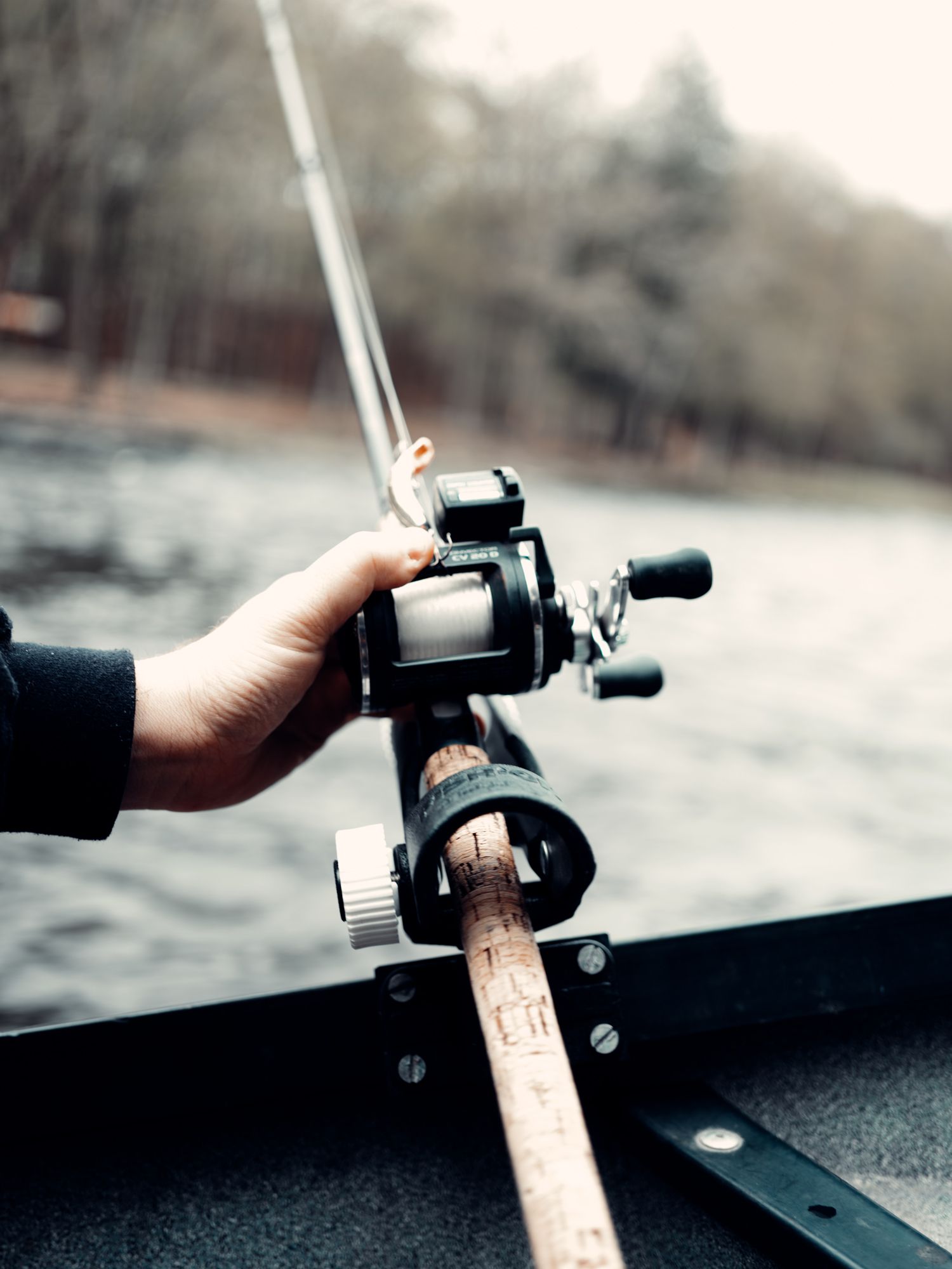 fish on rod holder mount Fish-On! Original Rod Holder with Side Mount