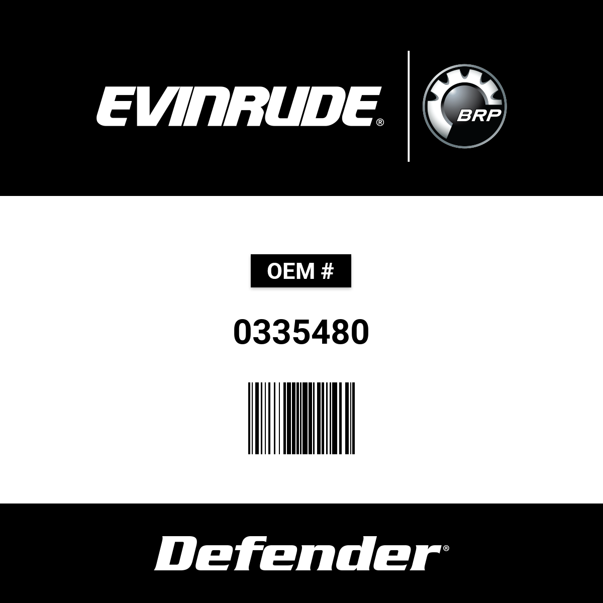 Evinrude Pin Tilt Cylinder - 0335480 | Defender Marine Evinrude Pin Tilt Cylinder - 0335480 | Defender Marine