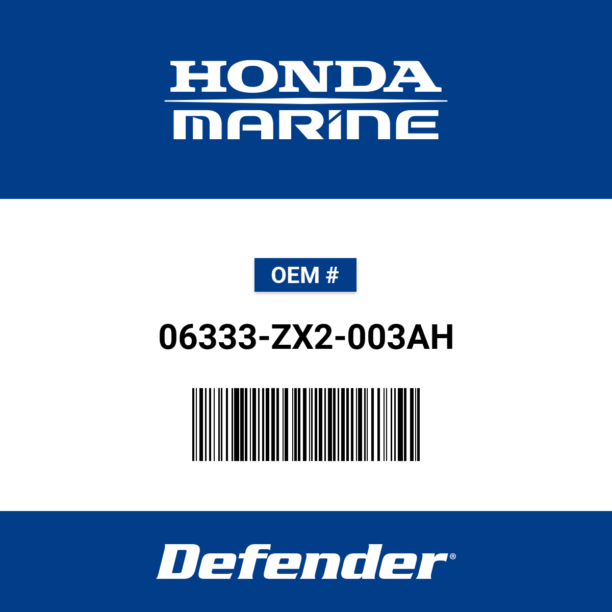 Honda Multi Display (HD4) - 06333-ZX2-003AH | Defender Marine