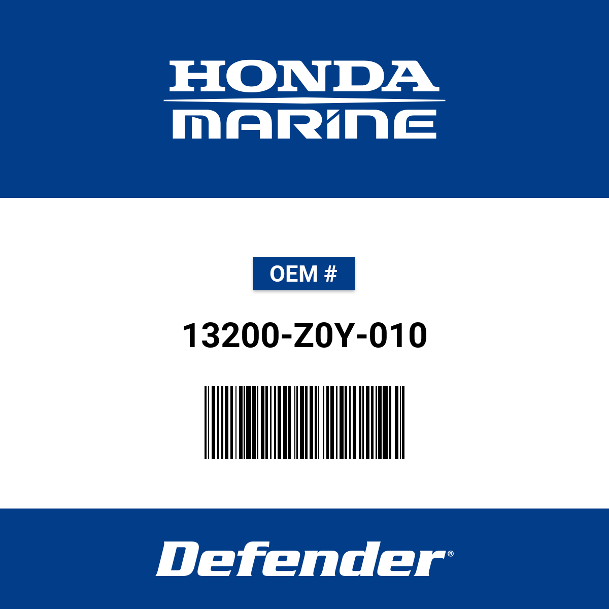 Honda Rod Assembly Connecting - 13200-Z0Y-010 | Defender Marine