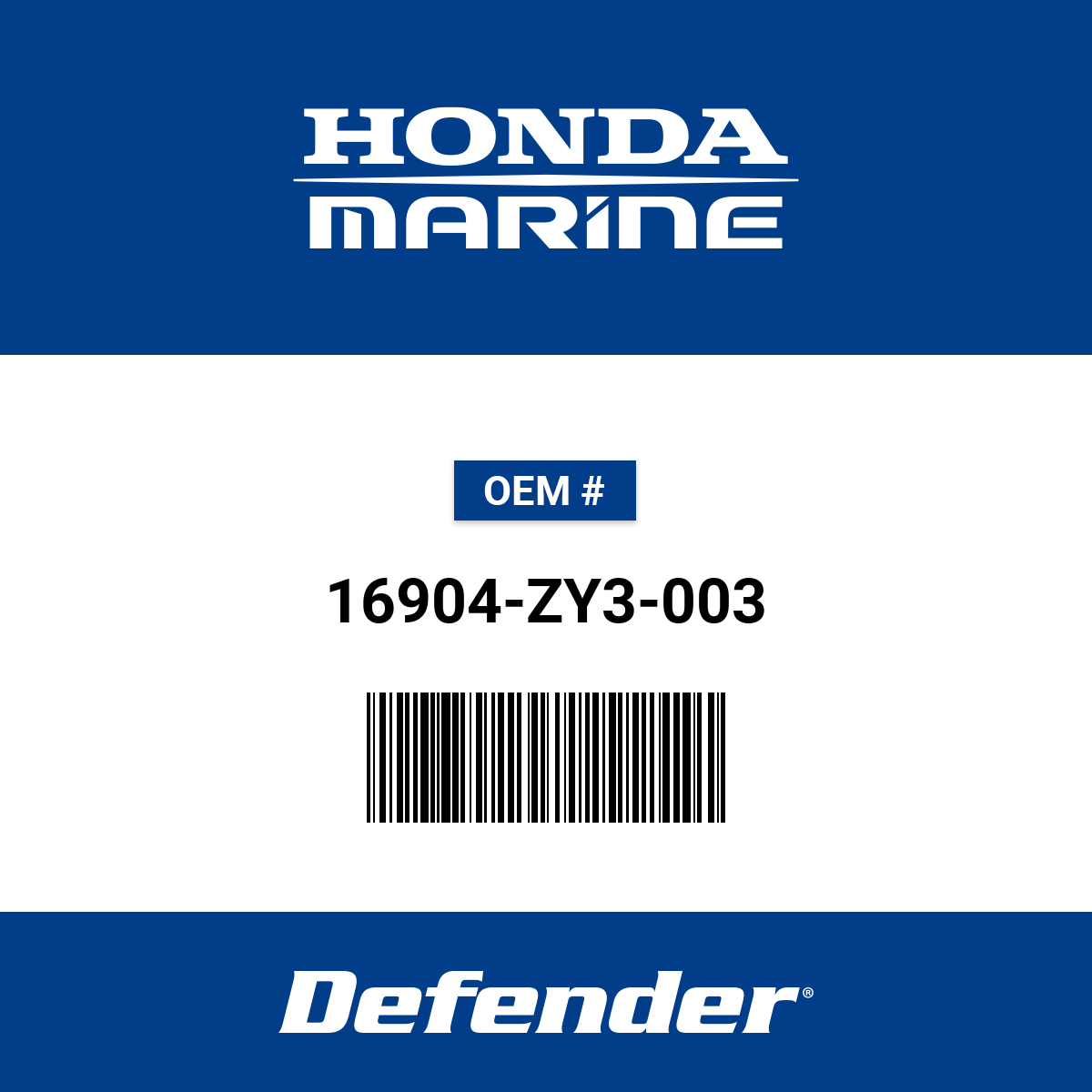 Honda Screw Pan (5 x 12) - 16904-ZY3-003 | Defender Marine