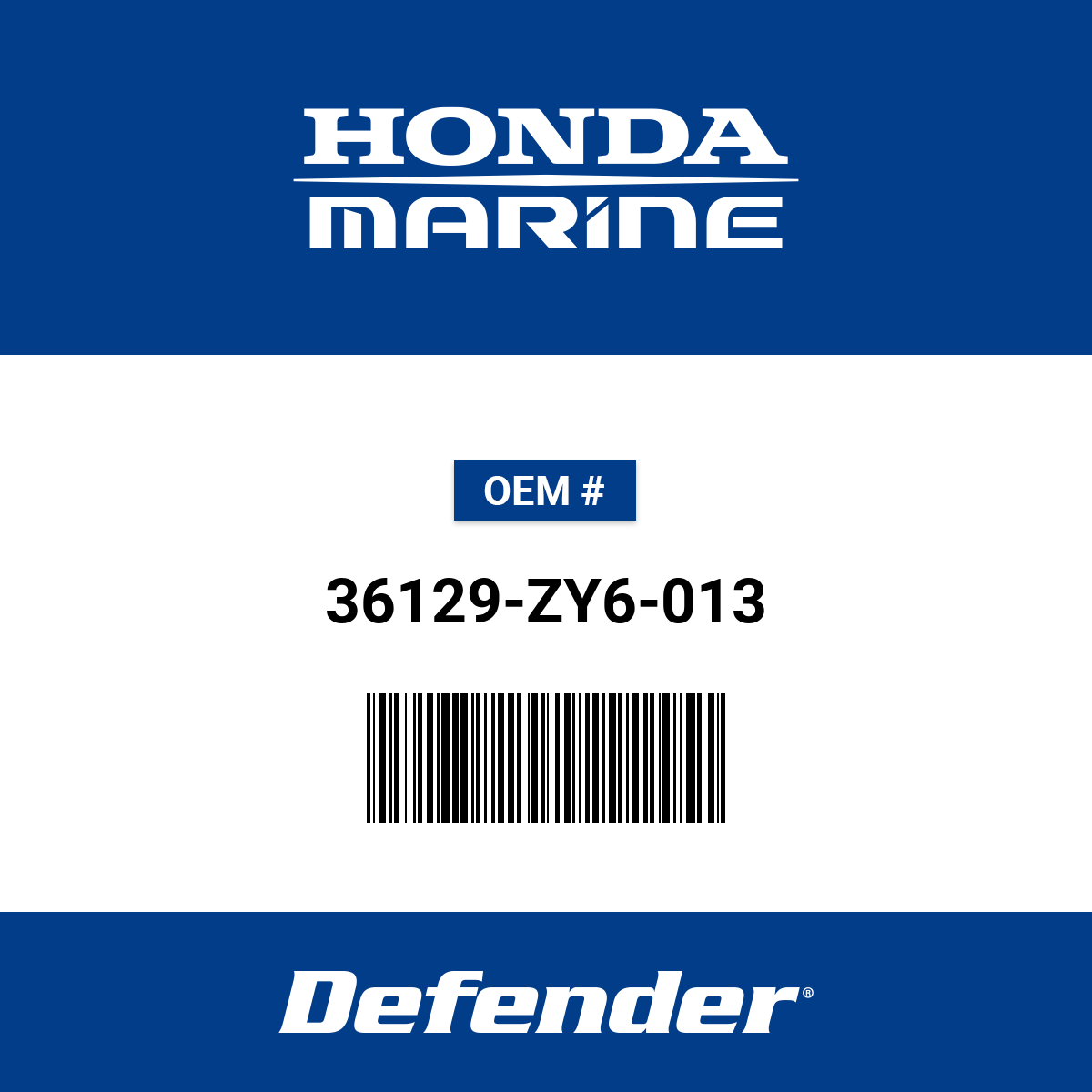 Honda Yoke Assembly - 36129-ZY6-013 | Defender Marine