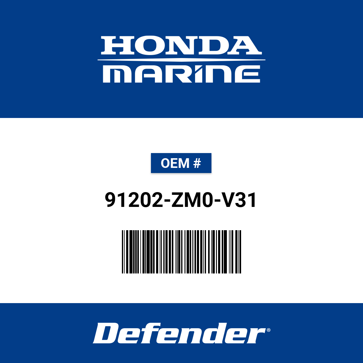 Honda Gcv160 Pressure Washer Small Engine Oil Seal - 91202