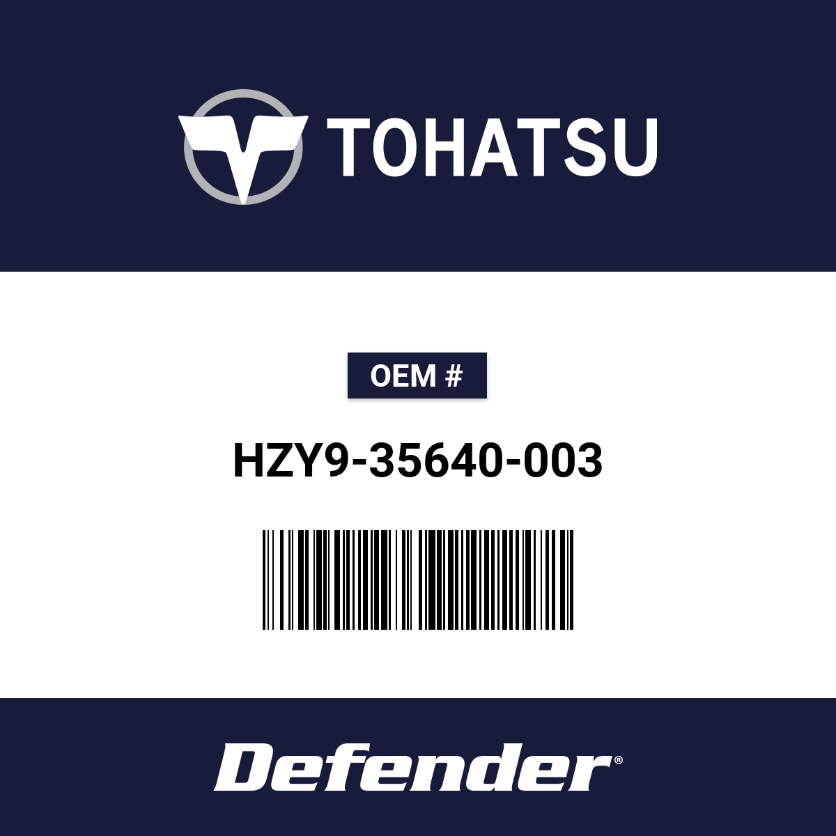Tohatsu Switch Assembly Power Tilt - HZY9-35640-003 | Defender Marine