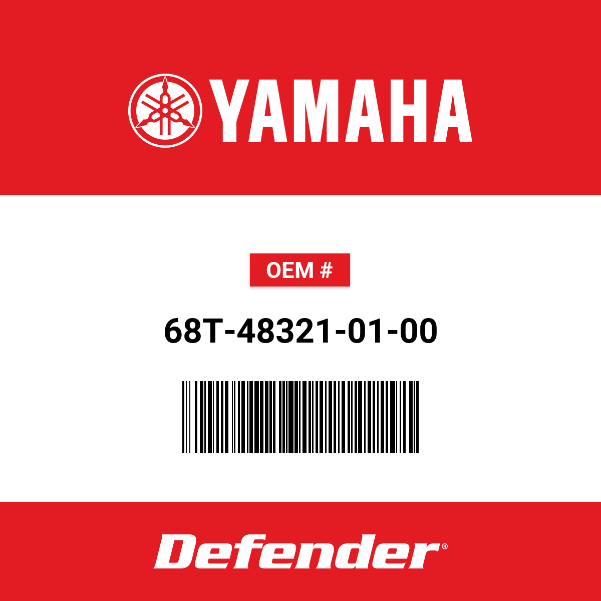 Yamaha Cable - 68T-48321-01-00 | Defender Marine