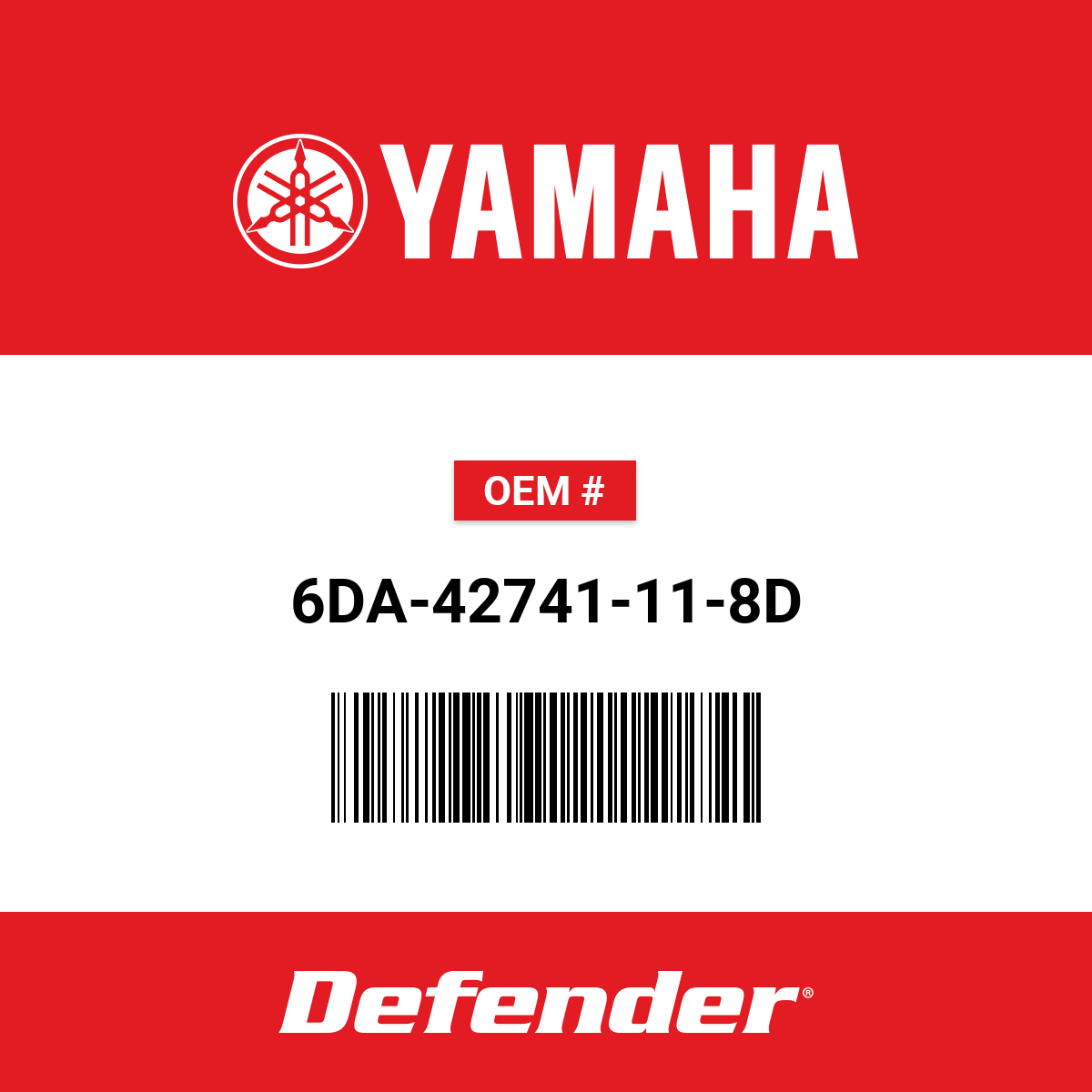 Yamaha Apron - 6DA-42741-11-8D | Defender Marine