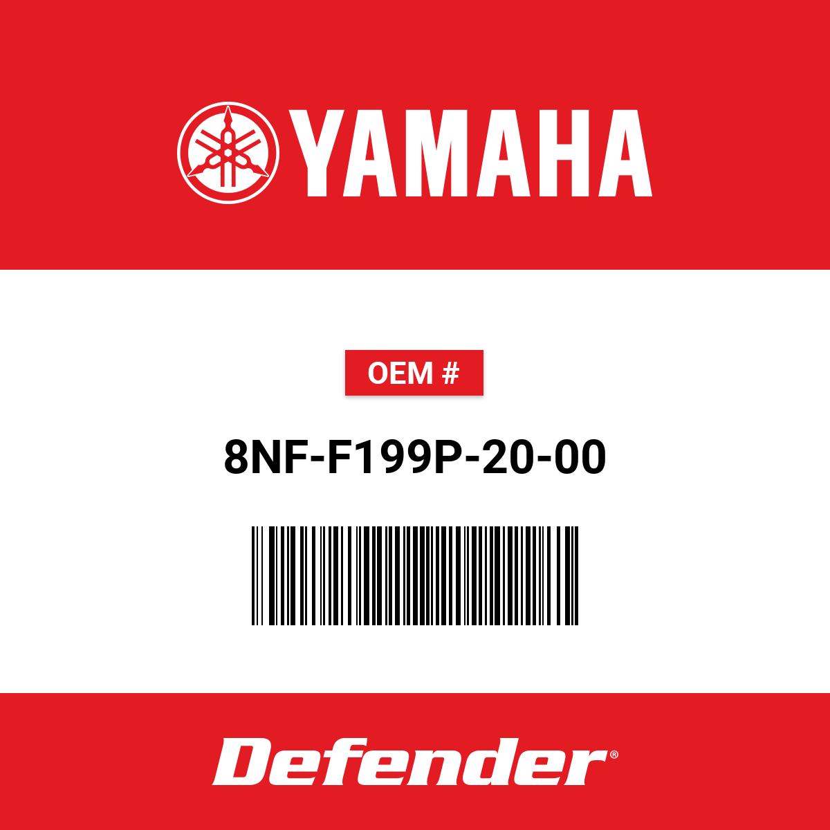 Yamaha Graphic 9 - 8NF-F199P-20-00 | Defender Marine