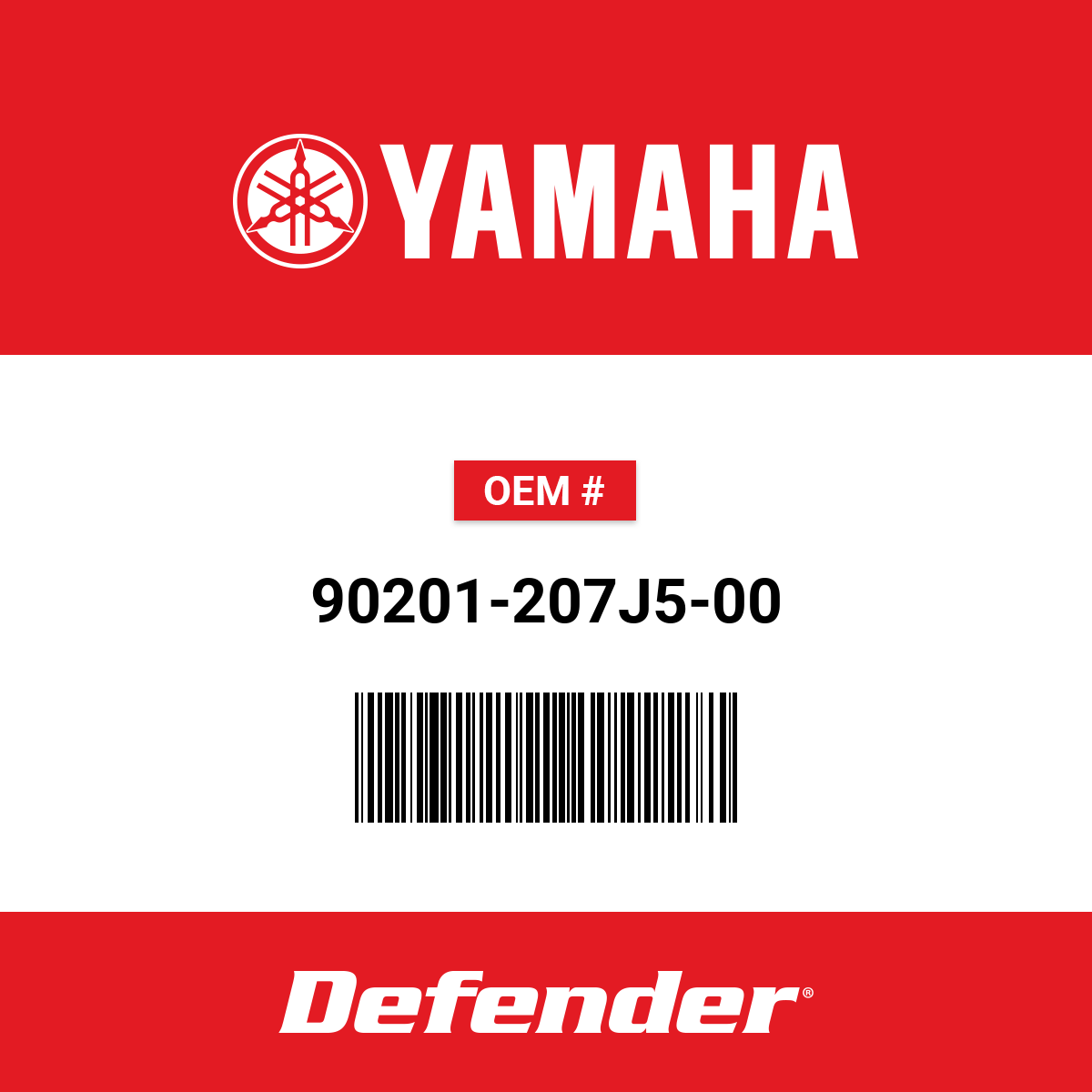 Yamaha Washer Plate 1KE - 90201-207J5-00 | Defender Marine